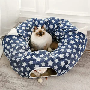 Western Home 3-Way Cat Tunnel Bed