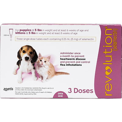 Revolution Topical Solution for Kittens and Puppies