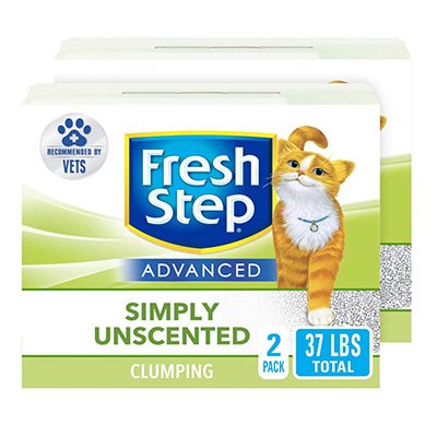 Fresh Step Advanced Simply Unscented Clumping Cat Litter Fresh Step Advanced Simply Unscented Clumping Cat Litter