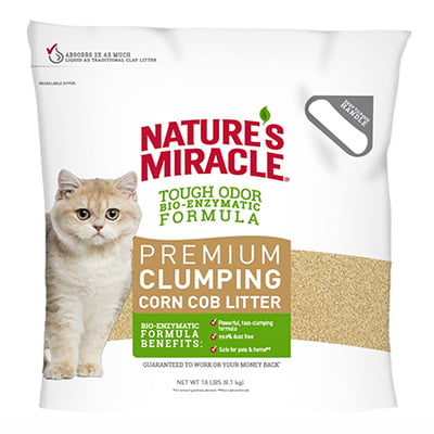 Nature's Miracle Premium Clumping Corn Cob Litter Nature's Miracle Premium Clumping Corn Cob Litter