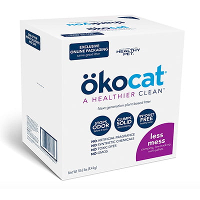 Okocat Natural Wood Clumping Litter Okocat Natural Wood Clumping Litter