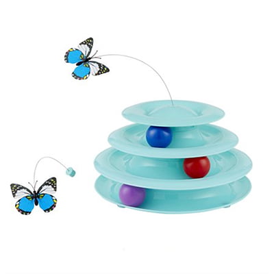 Frisco Cat Track Butterfly Cat Toy