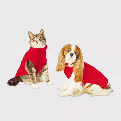 Wondershop Red Holiday Pet Sweater