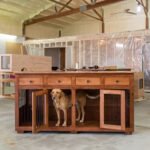 DCT Kennels Double Doggie Credenza with Drawers