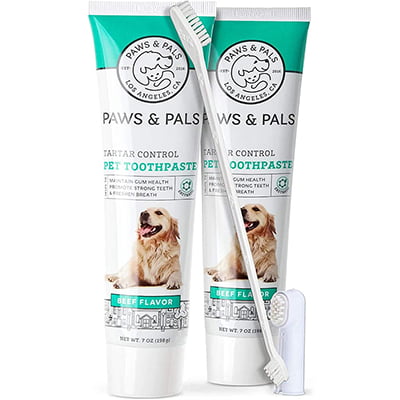 Paws & Pals Dog Toothbrush - Pet Dental Care Kit 