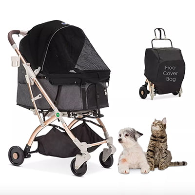 Pet Rover Travel Pet Stroller