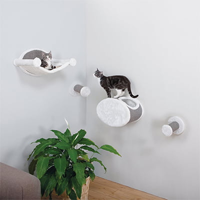 TRIXIE Lounger Wall-Mounted Cat Shelves