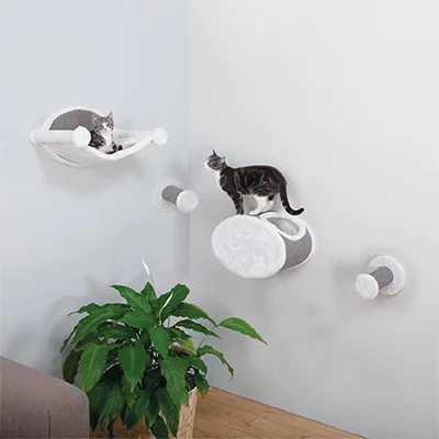 TRIXIE Lounger Wall-Mounted Cat Shelves