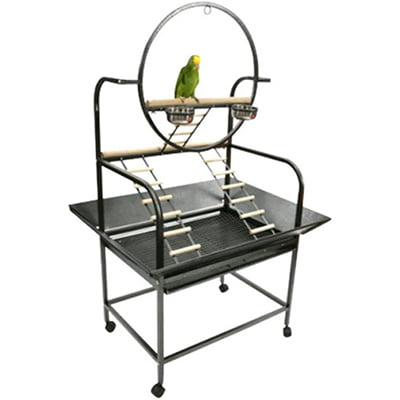 A&E Cage The O Parrot Play Stand