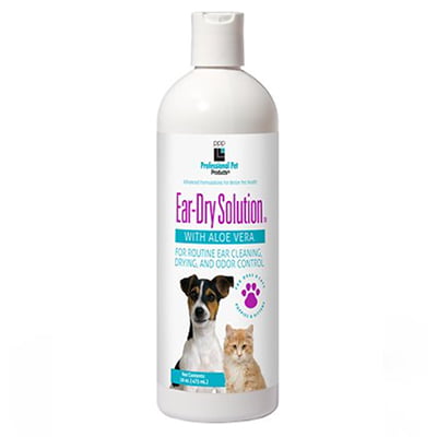 Professional Pet Products Ear-Dry Solution with Aloe Vera