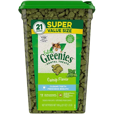 FELINE GREENIES Natural Dental Care Cat Treats FELINE GREENIES Natural Dental Care Cat Treats