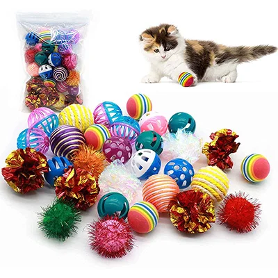 LASOCUHOO Cat Toys, Ball Toys Assortment