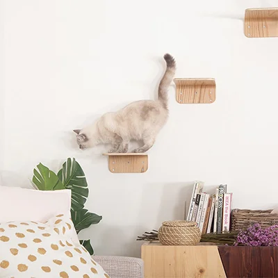 MyZoo Lack Wall Mounted Cat Shelves