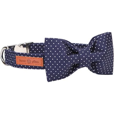  Lionet Paws Dog and Cat Collar with Bowtie