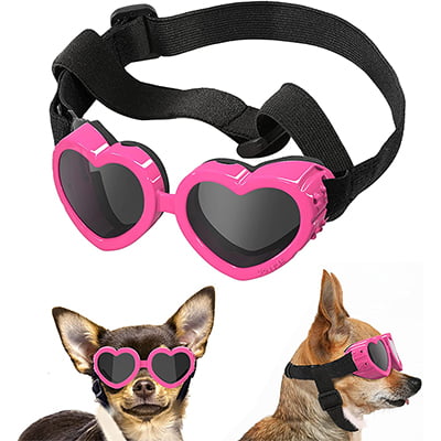  Lewondr Small Dog Sunglasses