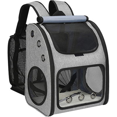 COVONO Expandable Pet Carrier Backpack_