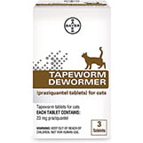 Bayer Expert Care Tapeworm Dewormer for Cats and Kittens thumbnail