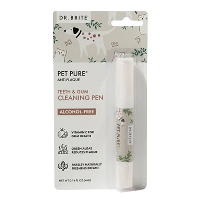 Dr. Brite Pet Pure Anti-Plaque Dog & Cat Dental Pen Dr. Brite Pet Pure Anti-Plaque Dog & Cat Dental Pen