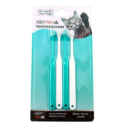 H&amp;H Pets Cat &amp; Small Dog Toothbrush