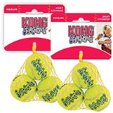 KONG Air Squeaker Tennis Balls thumbnail