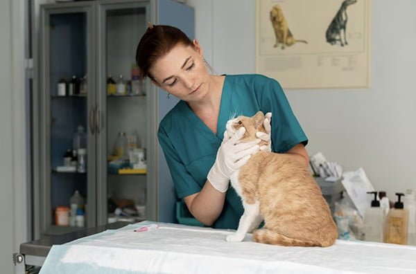 Cat checkup
