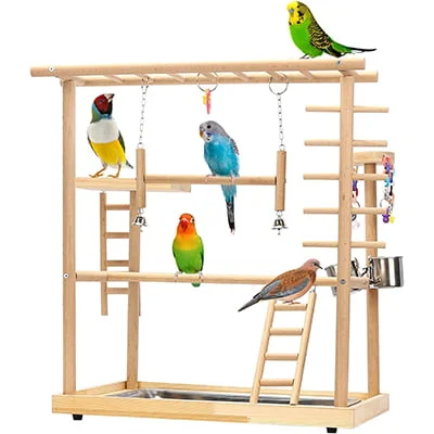 Ibnotuiy Pet Parrot Playstand