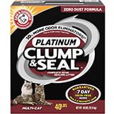 Arm & Hammer Clump & Seal Platinum Clumping Cat Littern thumbnail