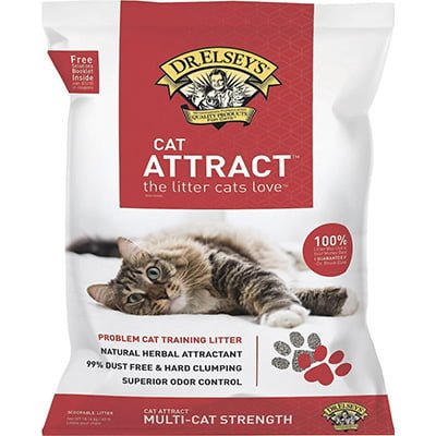 Dr. Elsey's Precious Cat Attract Unscented Clumping Clay Cat Litter