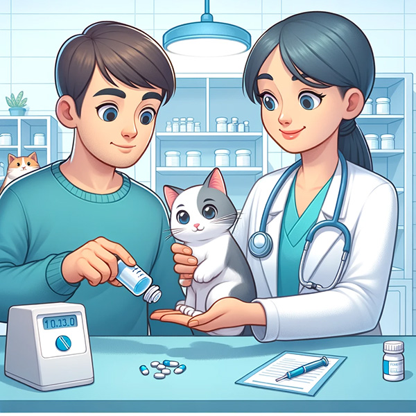 Medication dosage for cats