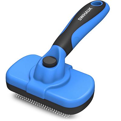Swihauk Self Cleaning Slicker Brush For Dogs & Cats